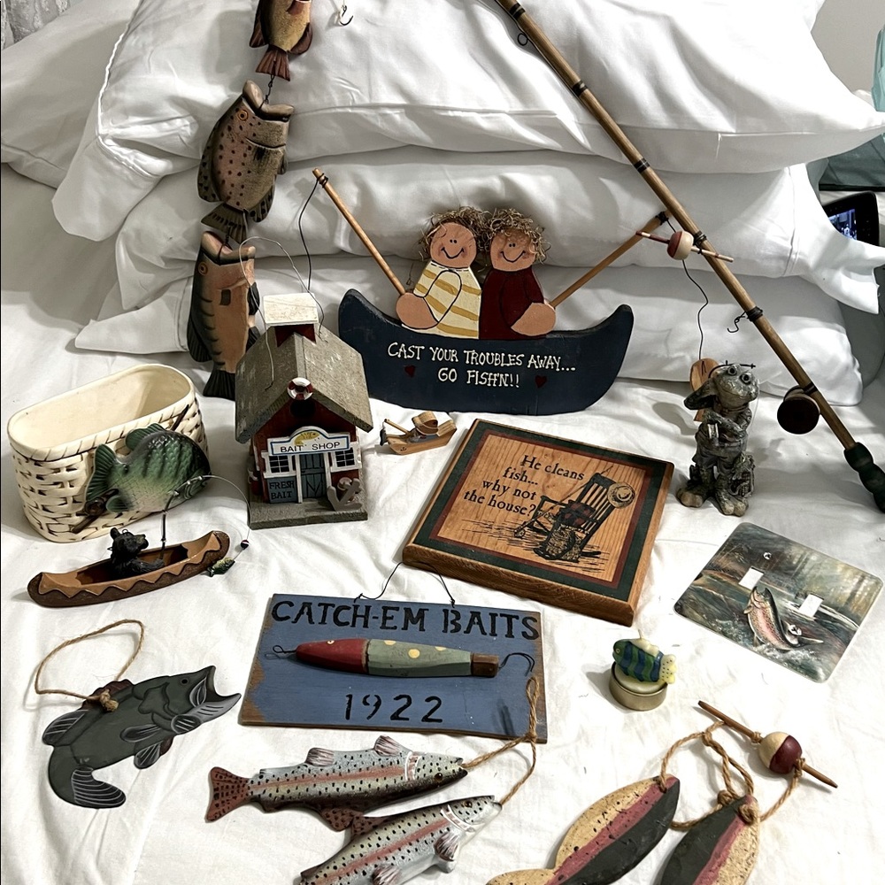 Fisherman’s home or lodge decor